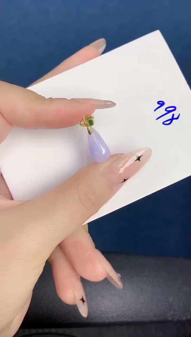 颈饰未镶嵌翡翠缅甸天然翡翠A货