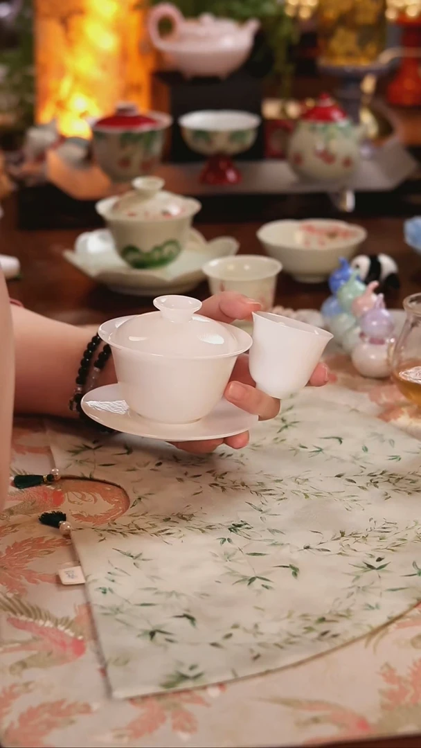 三才盖碗+3个小杯 哈哈