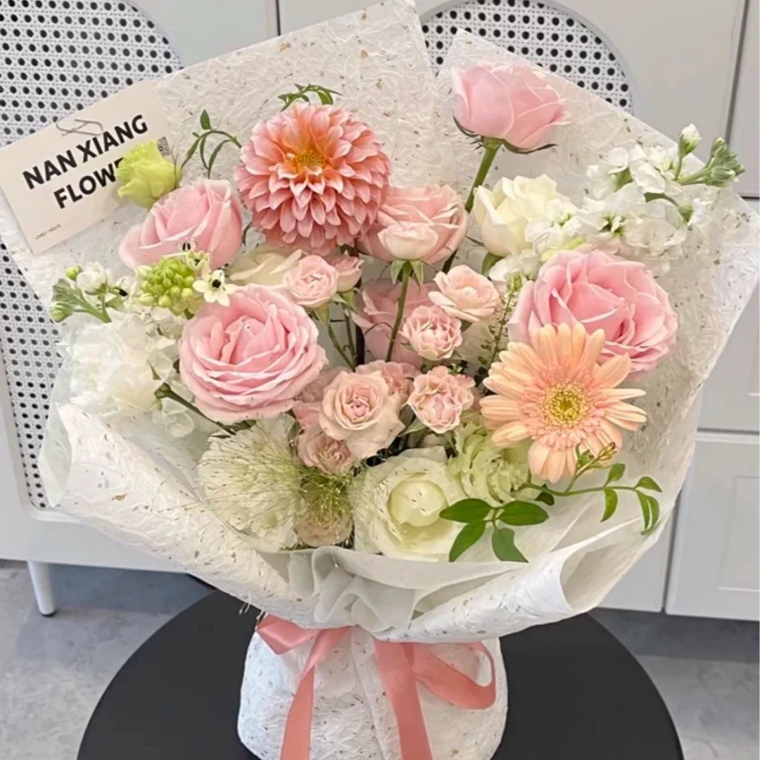 「中浩」金银点石纹肌理纸 鲜花包装纸手工花束diy包装材料