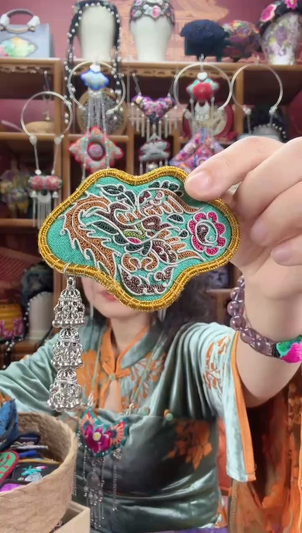 刺绣发夹101甜甜家