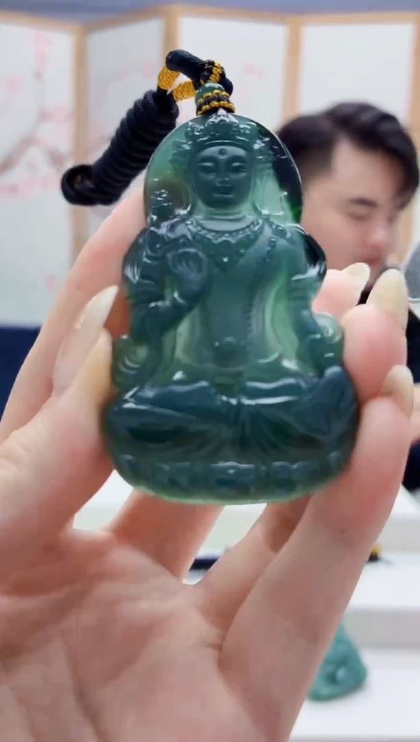 未镶嵌定制翡翠5060jw-毛货挂件83