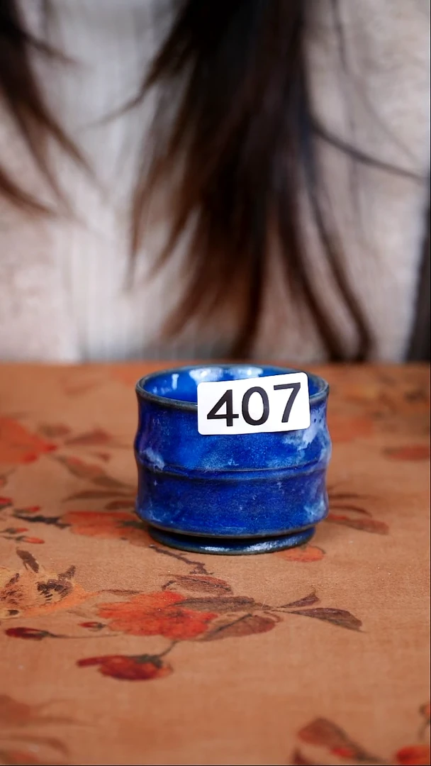 全品钧瓷茶器摆件