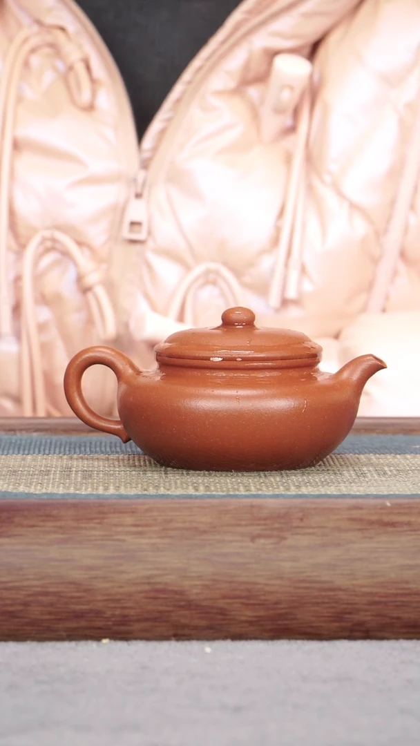 【闪购商品】紫砂茶壶红降坡 仿古
