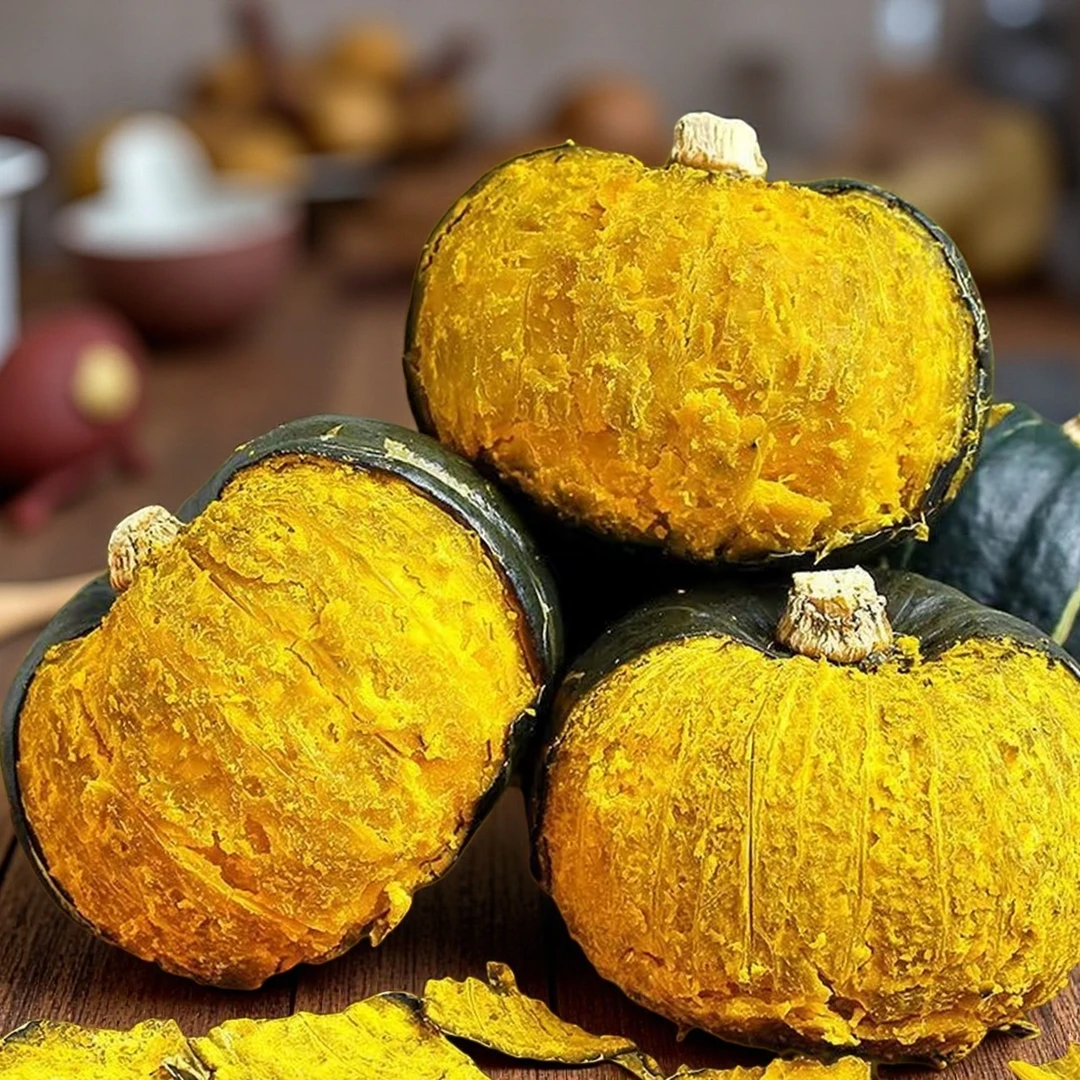 板栗南瓜产地批发价个大鲜糯又粉又面露天种植现摘现发非贝贝南瓜