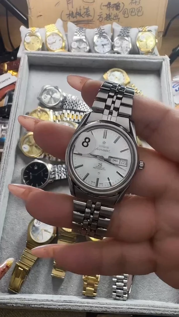 机械机芯金属钢手表配件，拆件用的，需要洗油保养