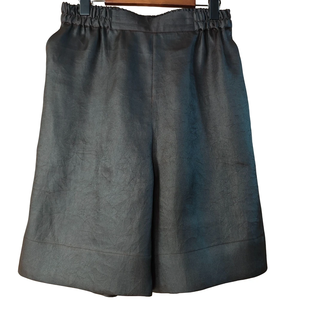 原色桑蚕丝短裤，百分百桑蚕丝，面料透气