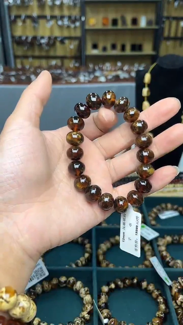 裸石琥珀未镶嵌抚顺琥珀13+血蜡多样性发其一