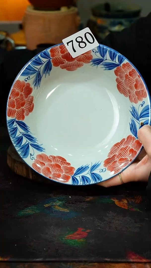 【闪购商品】.780.............茶碗微瑕