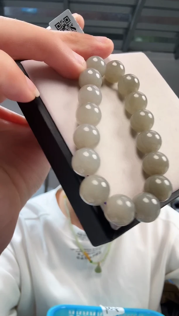 未镶嵌手链和田玉晶0080 约12mm