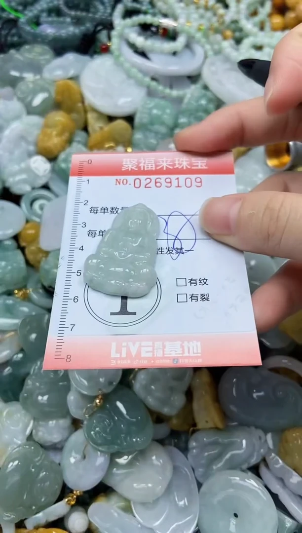未镶嵌挂件翡翠闪购0269109