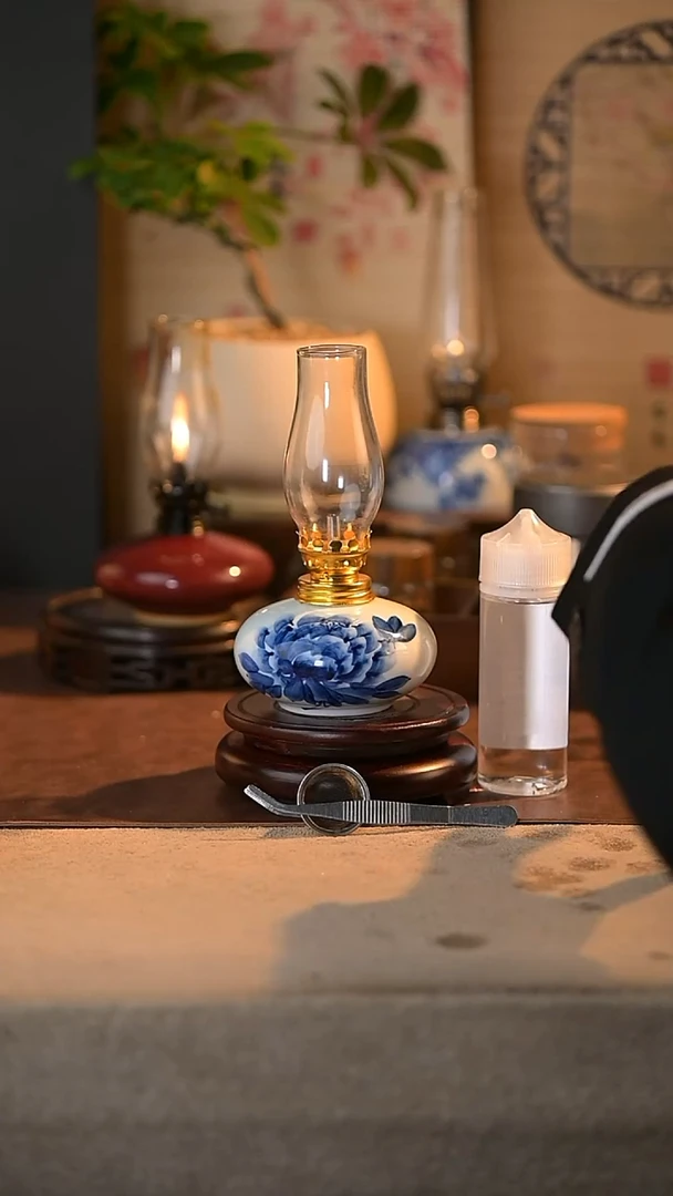 景德镇陶瓷香薰灯摆件