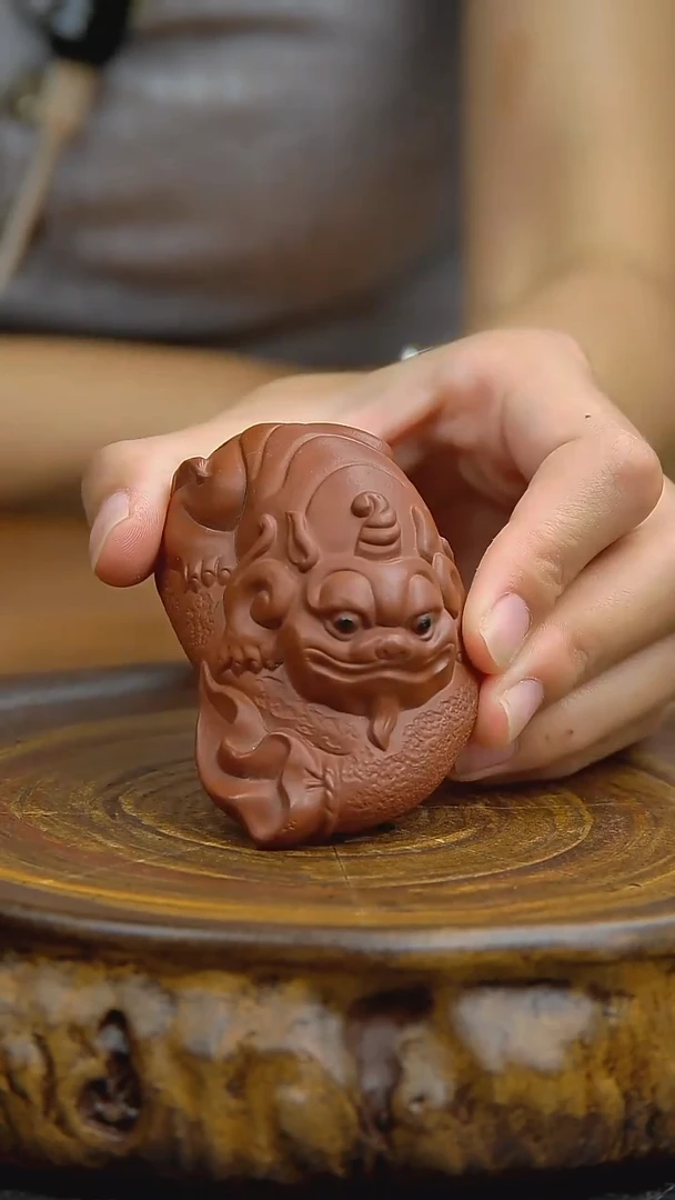 紫砂茶宠宜兴紫砂手工貔貅