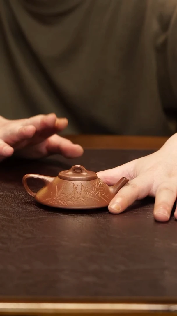 茶壶紫砂【润石堂】精品 全手工 合瓢