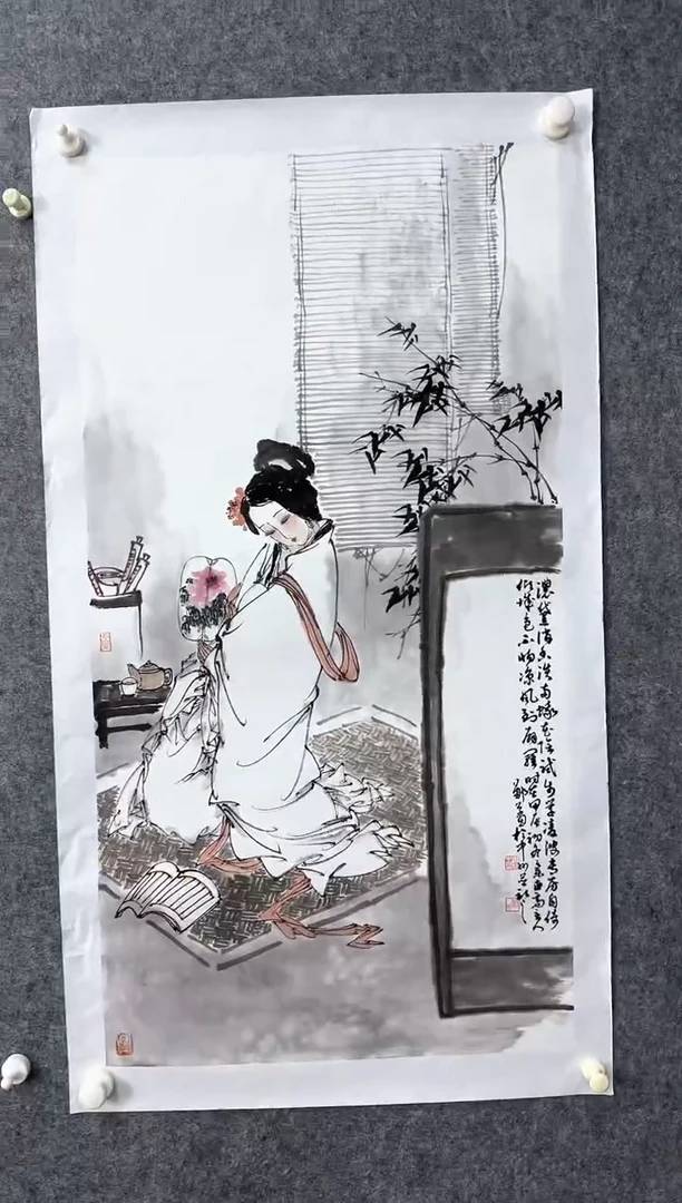 国画DH-LZG老师绘画作品