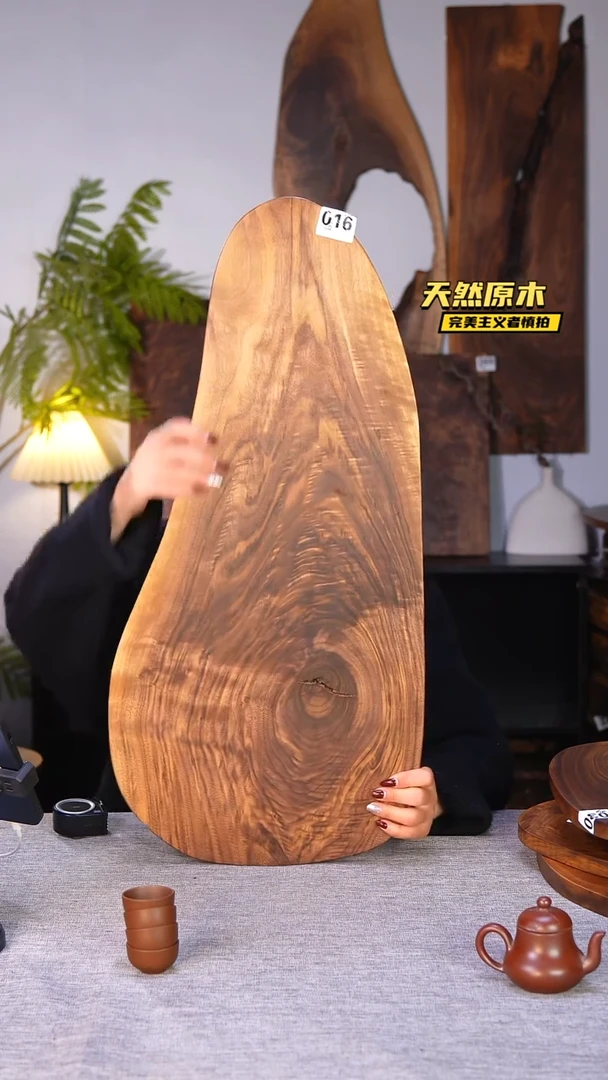 木北美黑胡桃原木.干裂疤结不属于商品质量问题完美主义者慎拍
