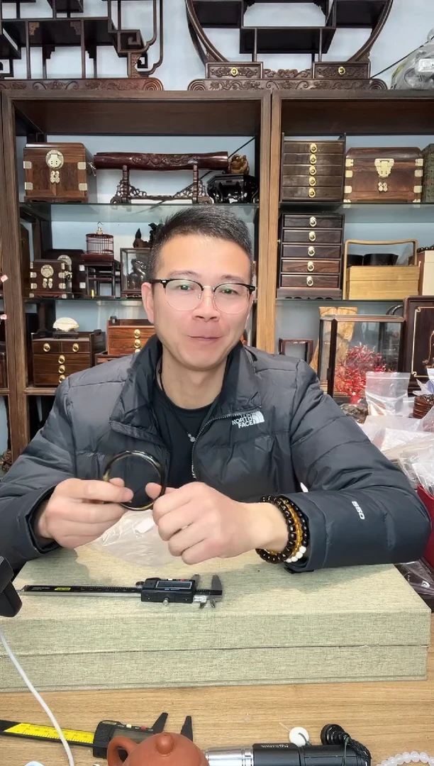 乌木类书架048小六62手镯