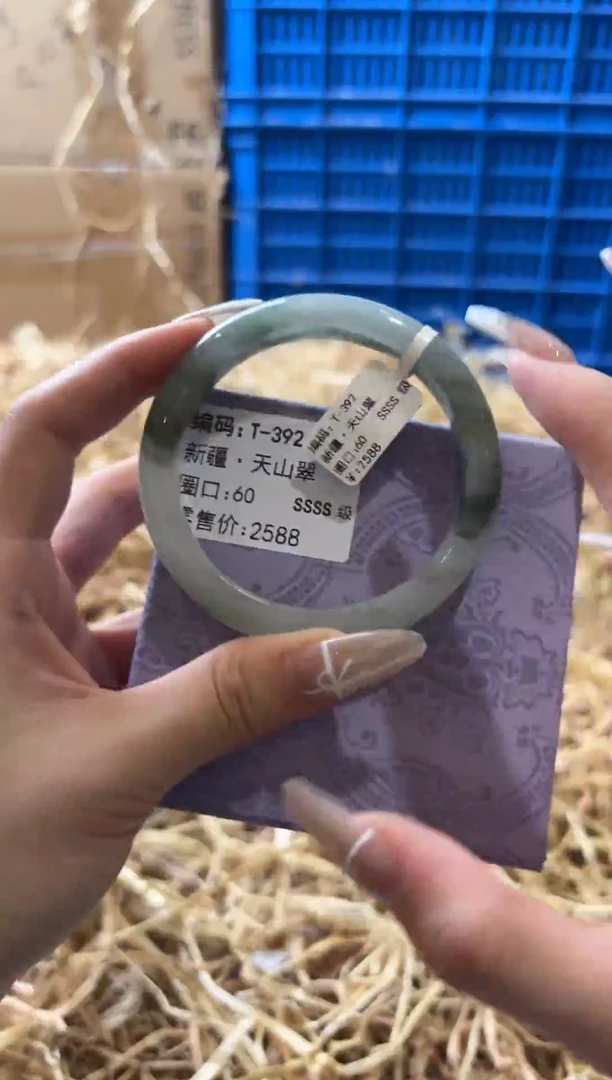 未镶嵌手镯石英质玉T-392