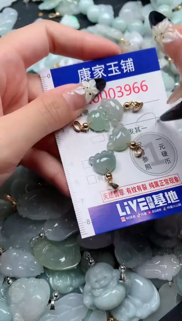 颈饰未镶嵌翡翠3966