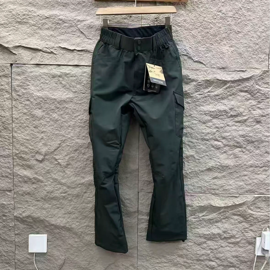 冬季新款！加绒加厚男士户外运动防风防寒保暖休闲加绒冲锋裤900