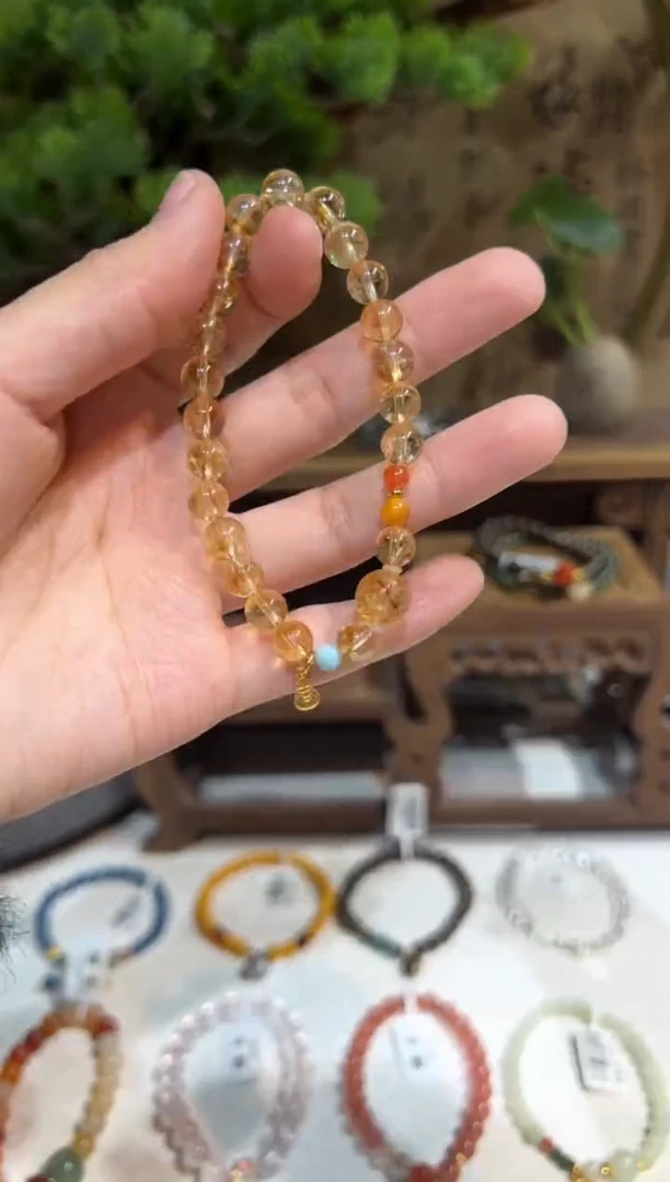 未镶嵌手链水晶手饰@@