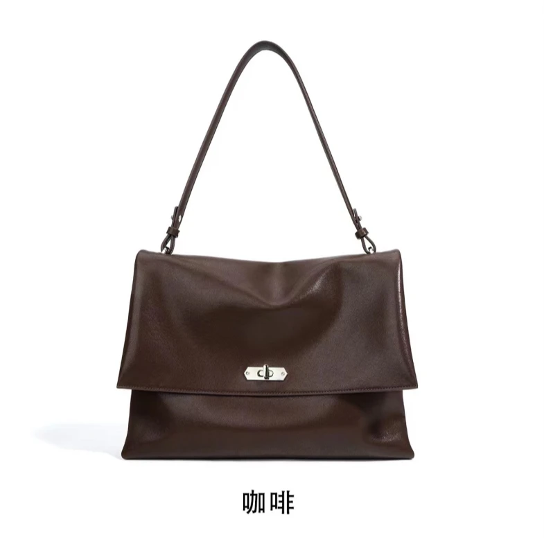 【工厂直销】ZG-M7713F-咖啡轻奢女包