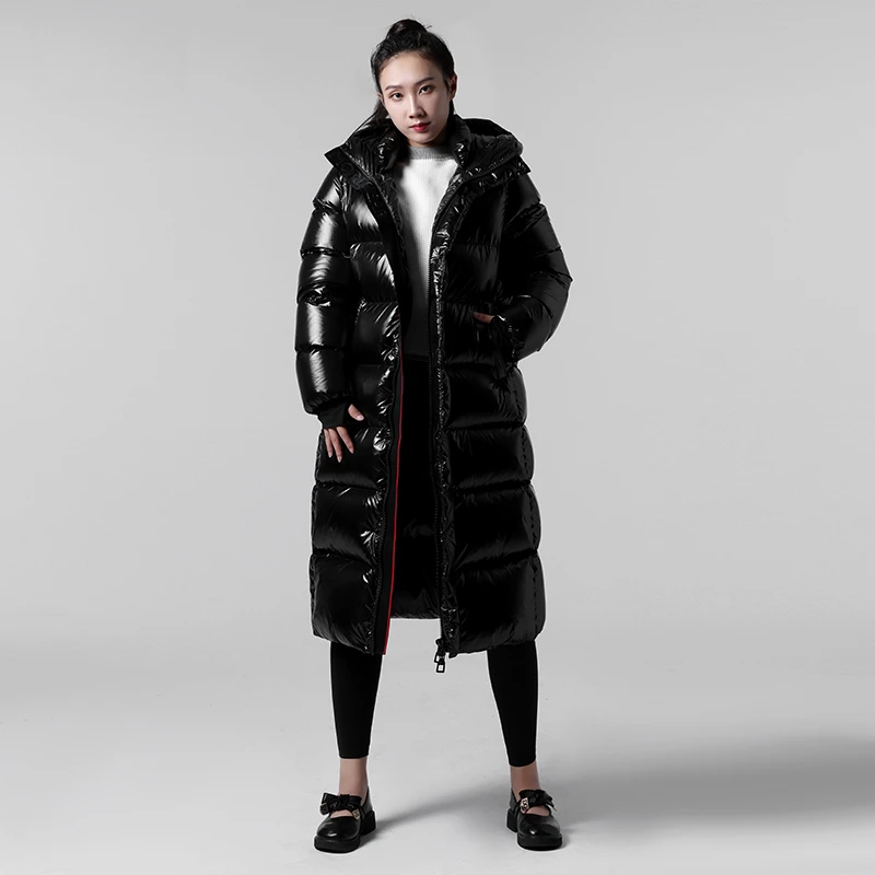 极寒系列在逃公主羽绒服95白鹅绒服男女同款中长款加厚克重