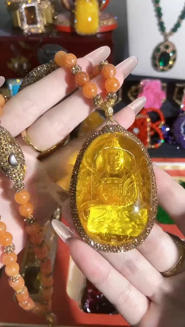 铜合金合成立方氧化锆项链6492