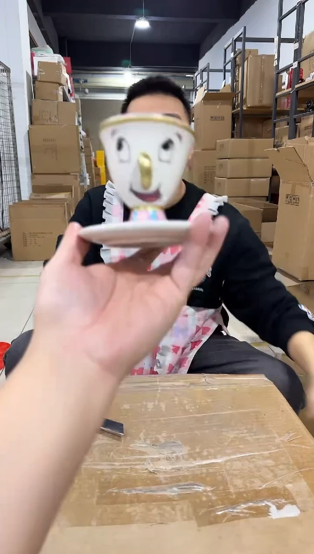 瓷片阿奇杯首饰盘