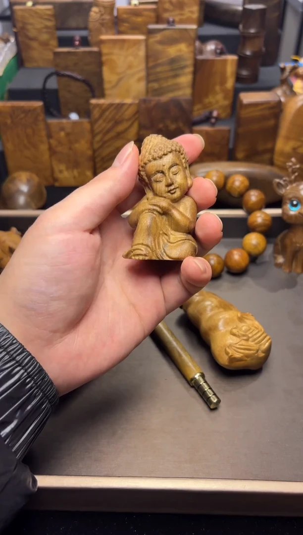 【闪购商品】楠木（金丝楠）其他宝宝佛36