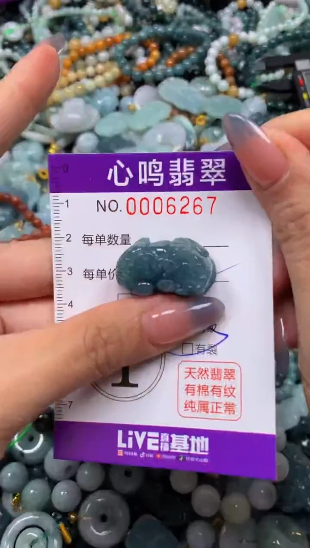 颈饰未镶嵌翡翠闪购006267