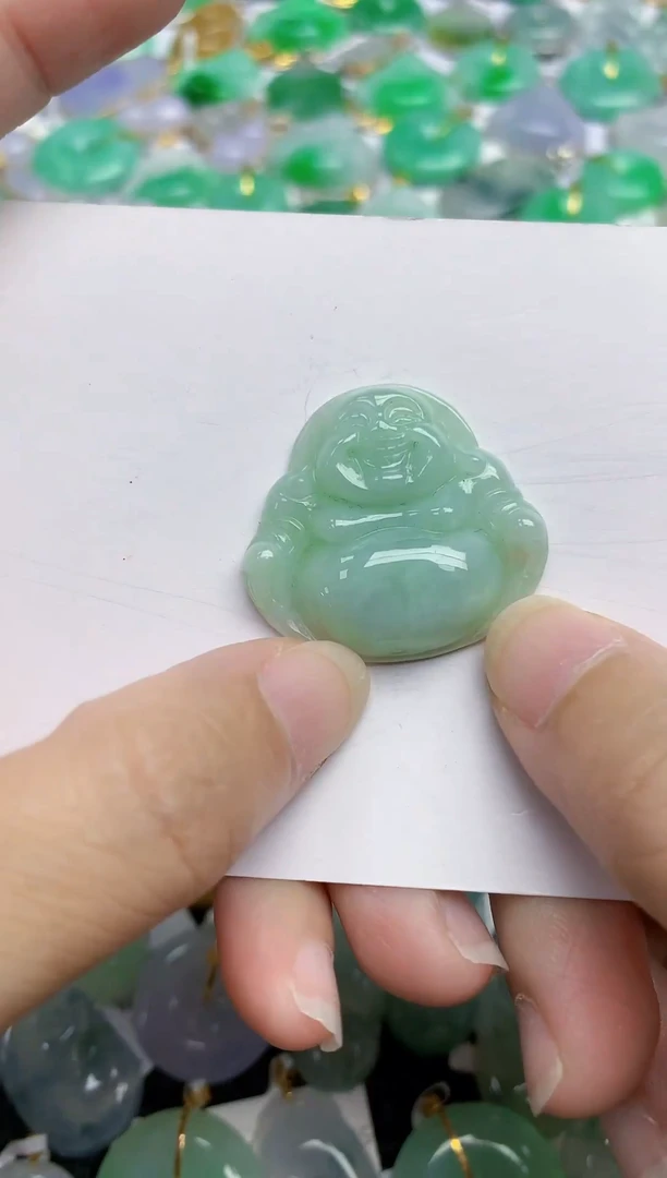 翡翠未镶嵌颈饰天然翡翠A货