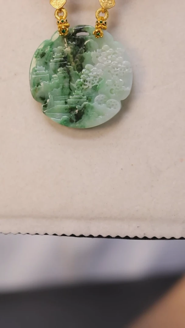 【闪购商品】翡翠颈饰未镶嵌24小时内发货质保A货
