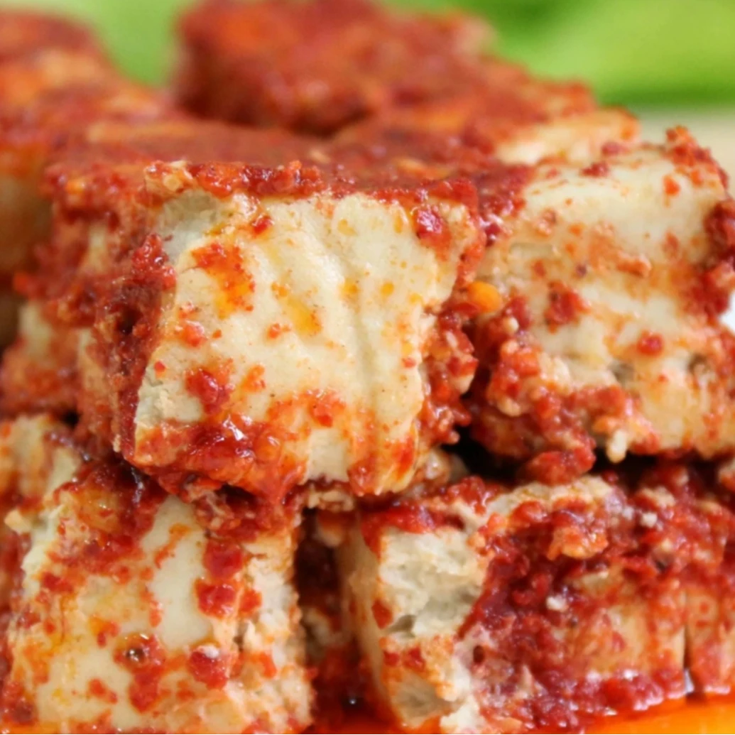 农家手工制作臭豆腐