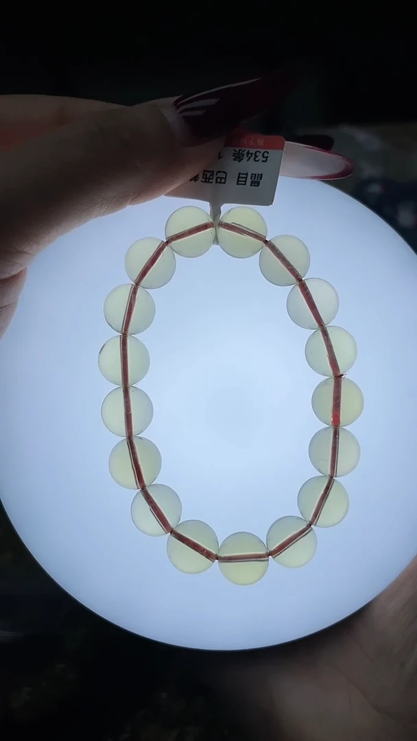 水晶手链未镶嵌黄水晶