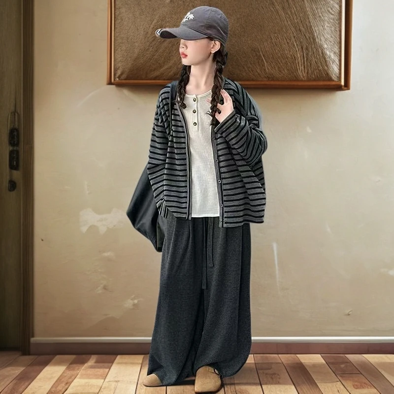 春秋款洋气潮女三件套9251