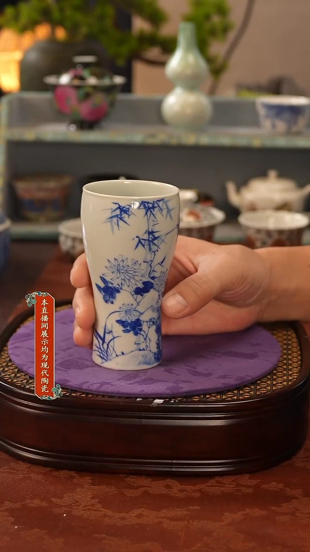 瓷片景德镇窑口茶器973