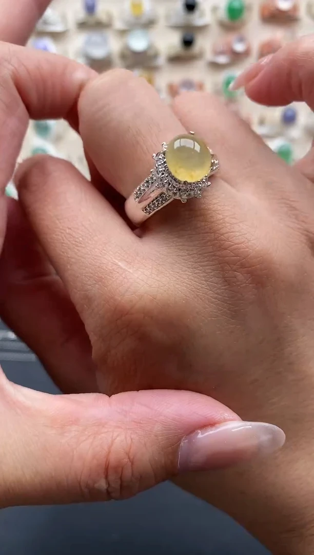 未镶嵌戒指翡翠缅甸天然A货翡翠22   2-6