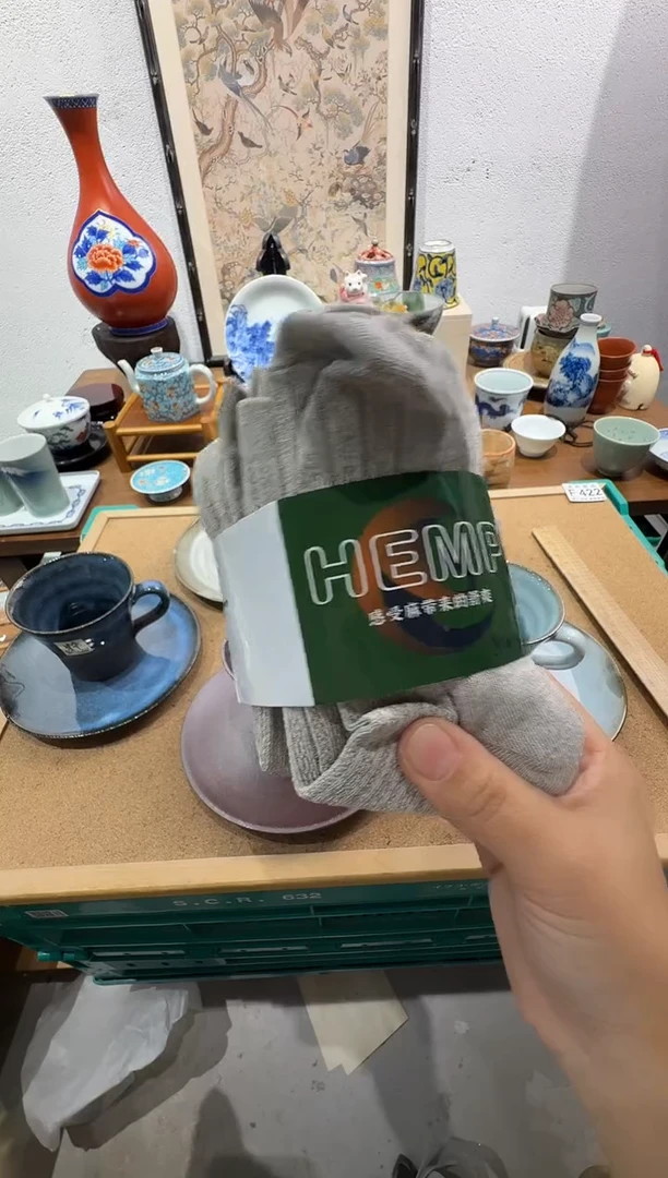 瓷片茉莉甄选袜子