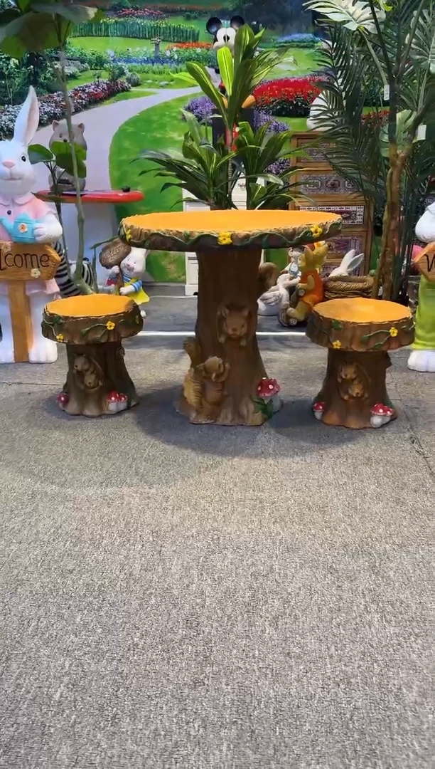 无花朵花园庭院摆件&00&