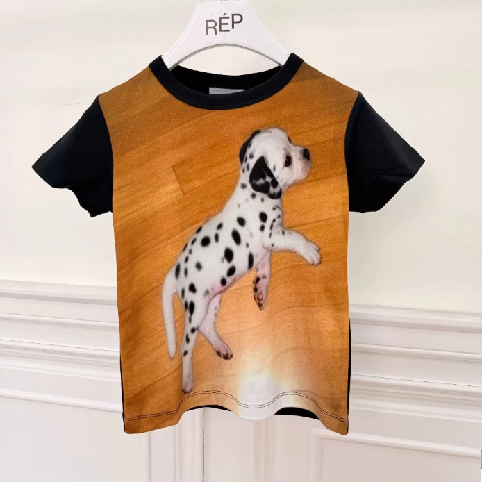 ASHLEY WILLIAMS设计师黄色狗狗短袖T 25SSTheREPUBLIQUE早春穿搭