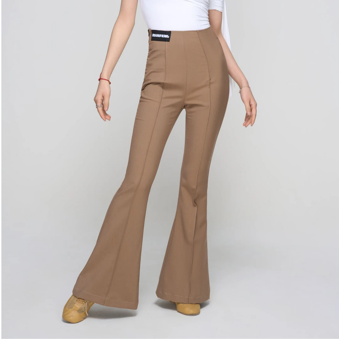 DIANFENG · 05舞服设计款阔腿喇叭西装喇叭裤教师款谁穿谁大牌