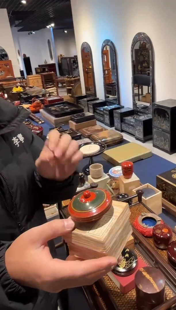 香盒 大漆漆器大漆漆器