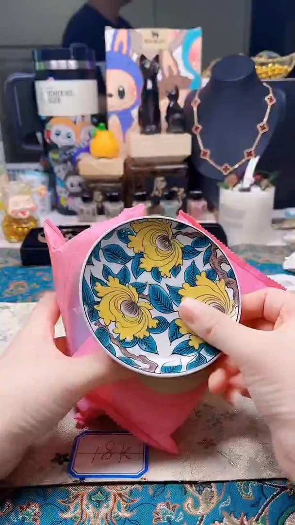 瓷片陶茶周边666文玩多人