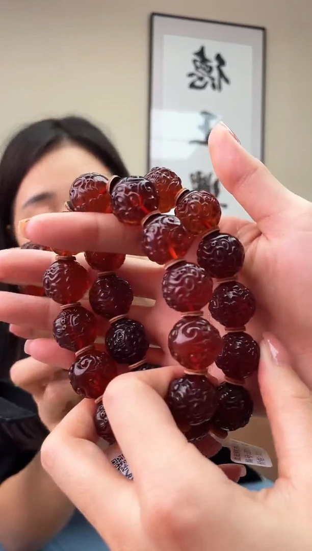 琥珀未镶嵌珠宝奇石T036.18假一罚十多样性发其一