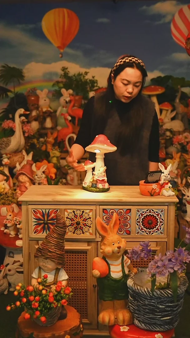 【闪购商品】红陶花园庭院摆件&00&