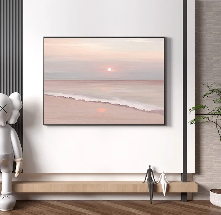 【摩登空间】现代极简装饰画餐厅北欧小清新挂画卧室床头画风景画