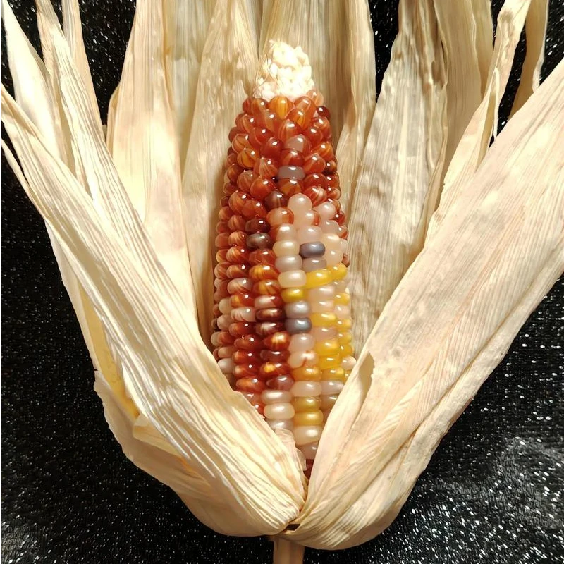 七彩文玩玉米一物一拍【不退不换】图片仅供参考