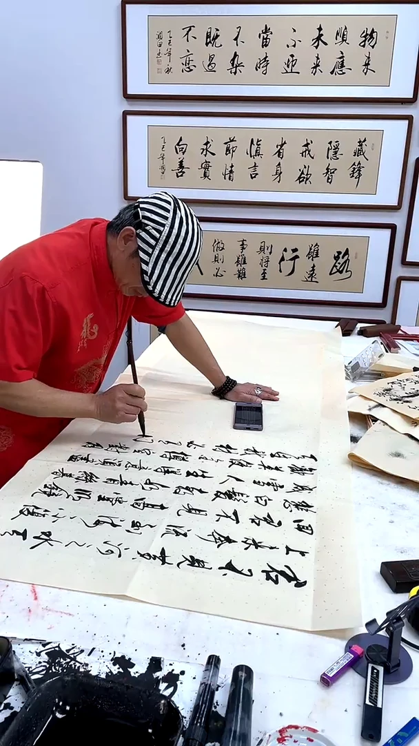 书法西****哥180*55带框