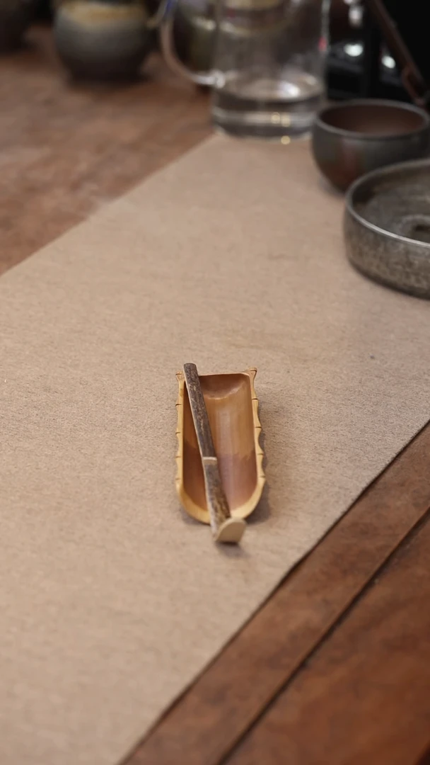 茶壶紫砂茶则2件套