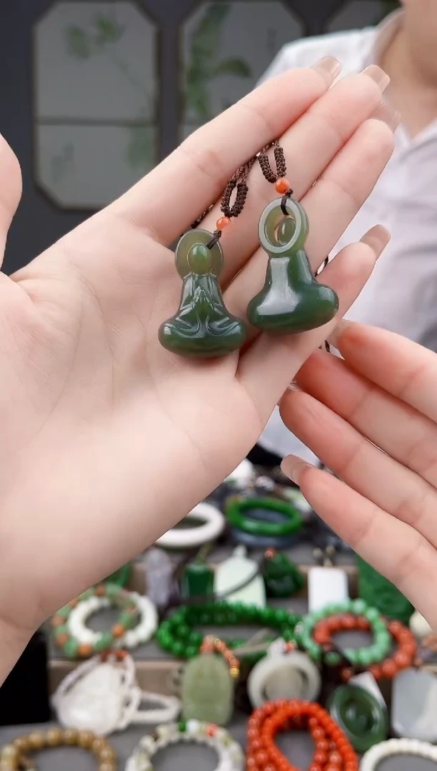 颈饰未镶嵌和田玉多样性发货拍一单发一个